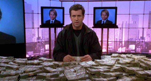 rescate 1996, con mel gibson