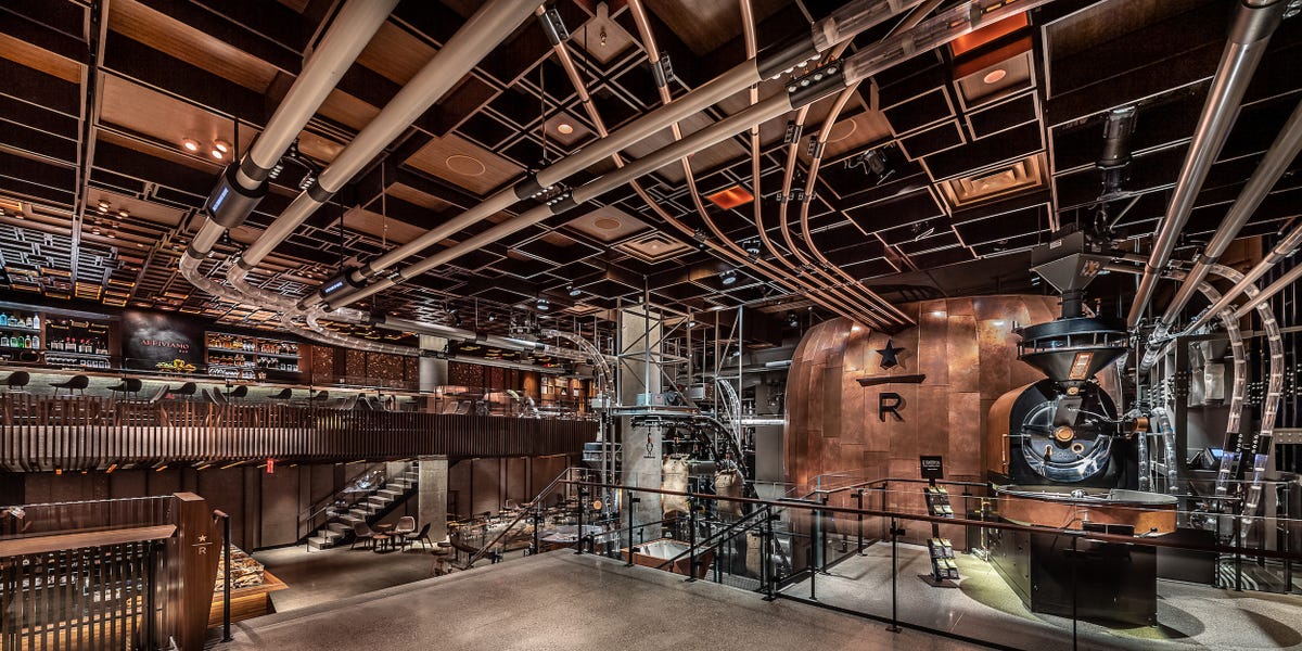 preview for Starbucks' Fourth Reserve Roastery Is Open Now In New York City
