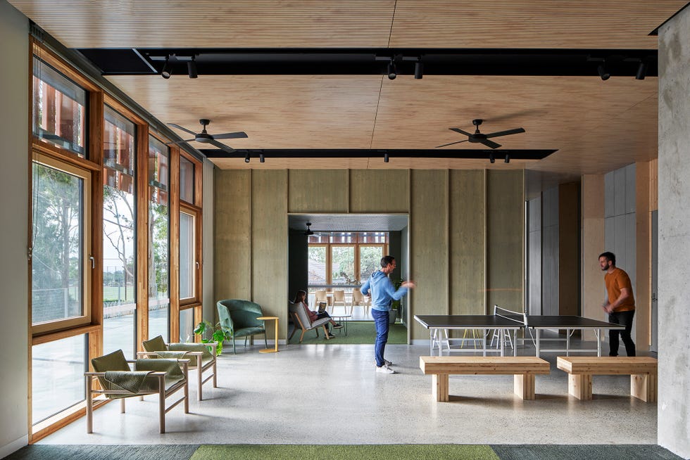 Gillies Hall: una residencia de estudiantes de construcción pasiva
