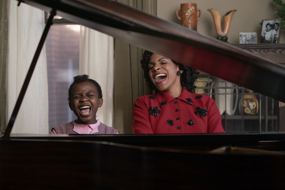 r02930rcskye dakota turner stars as young aretha franklin and audra mcdonald as her mother barbara inrespect, a metro goldwyn mayer pictures filmphoto credit quantrell d colbert