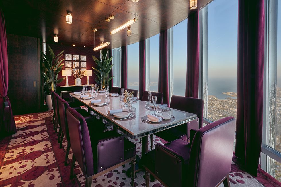 Ambiance Restaurant at Burj Khalifa Rascillos in Dubai