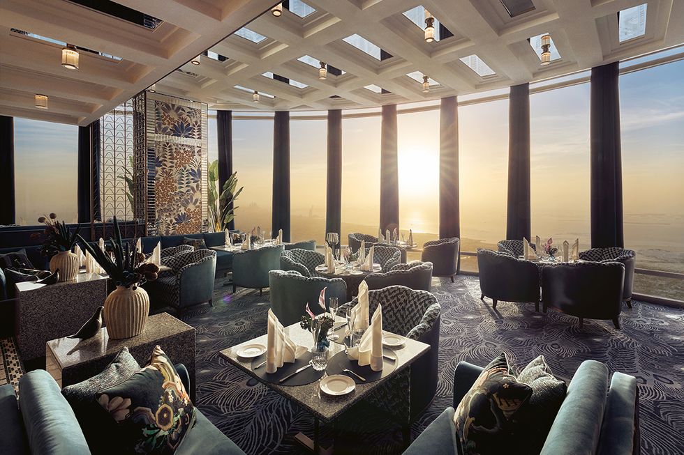 Ambiance Restaurant at Burj Khalifa Rascillos in Dubai