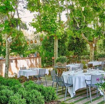 terraza del restaurante filandón, madrid