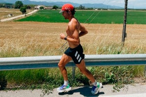 sergio turull corriendo entre parís y barcelona