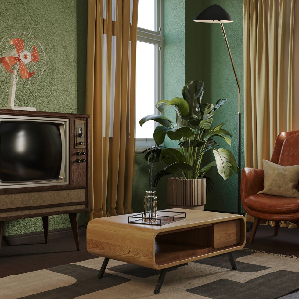 vintage items to borrow from grandma midcentury furniture