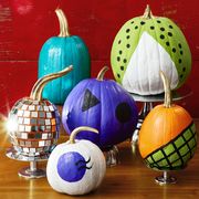 pumpkin decorating ideas so retro pumpkins