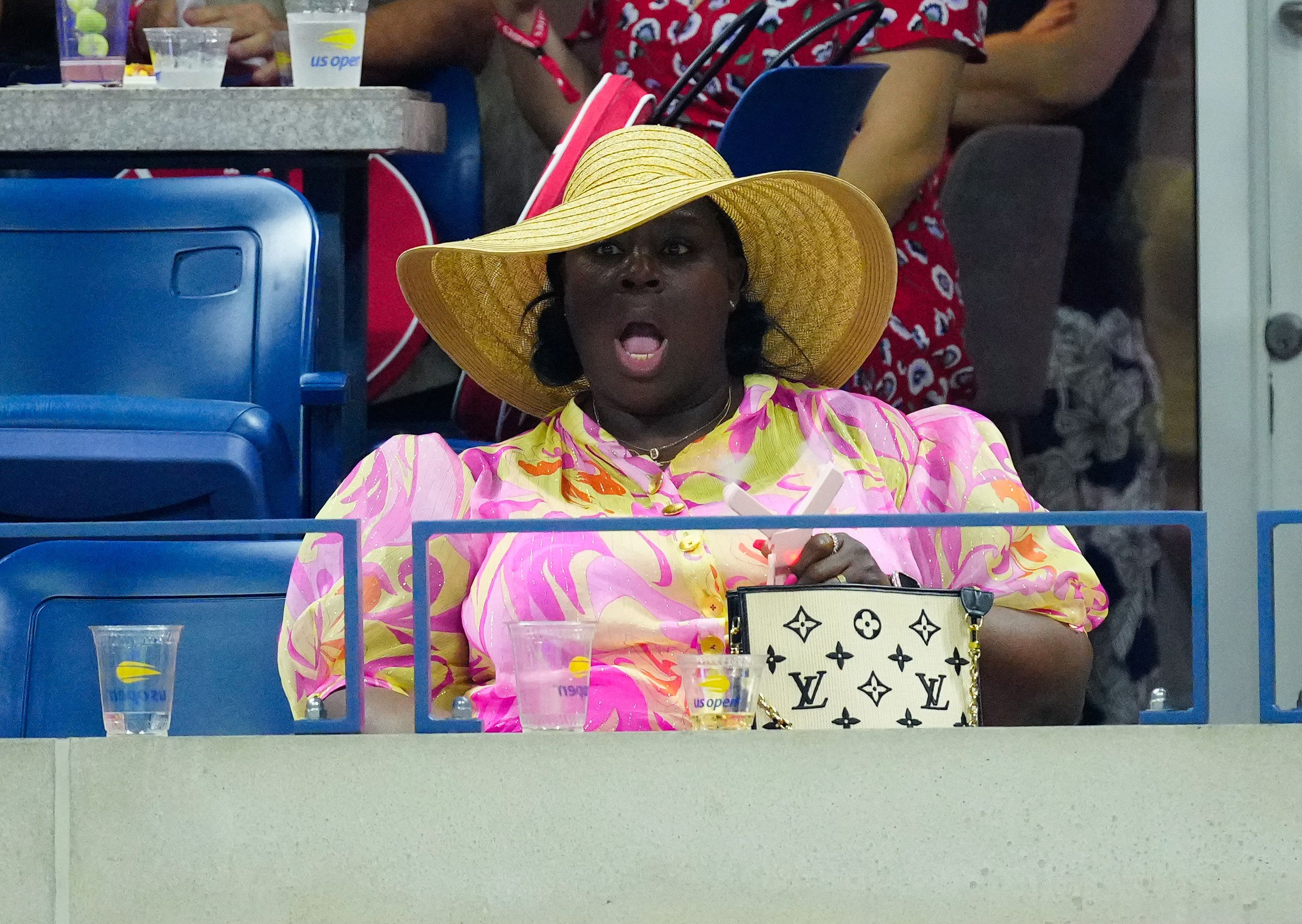 Celebrities Spotted at the 2023 U.S. Open in Photos