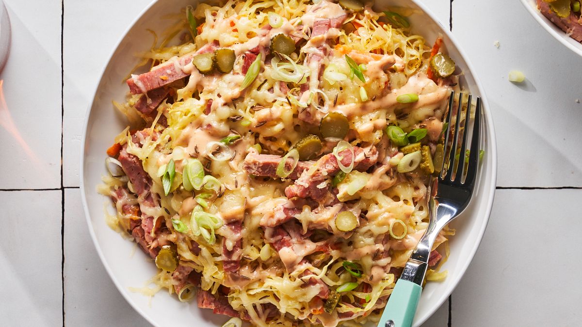 preview for Low-Carb Reuben Bowls Taste Just Like Your Favorite Sandwich