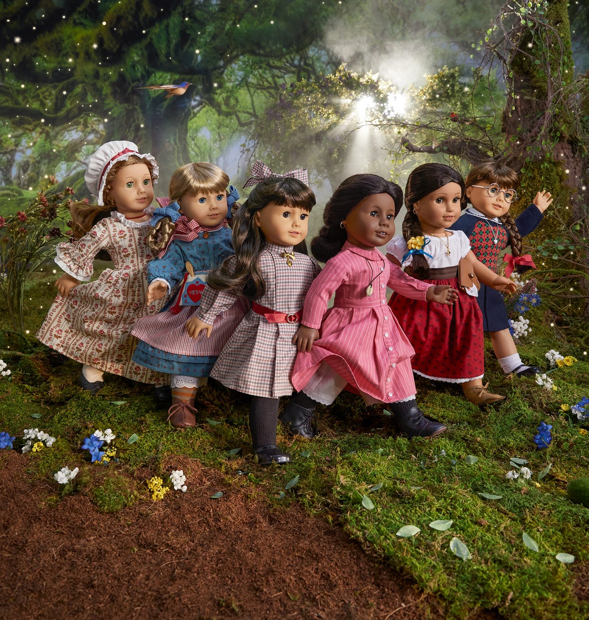 American Girl Released 6 Original Historical Dolls for Its 35 Anniversary