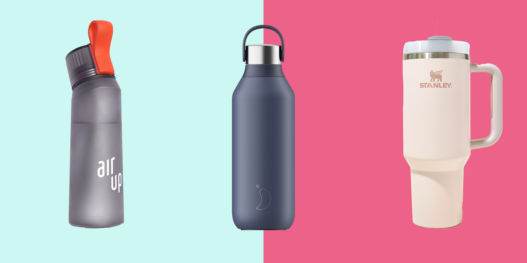 This Stanley Water Bottle Is the Travel-Friendly Alternative to