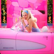 margo robbie in the new barbie movie first look teaser image