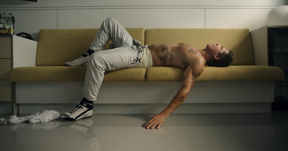 Brad Pitt in „F1“