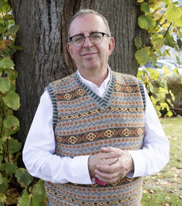 celebrating 75 years of cheltenham literature festival. former vicar the rev. reverend richard coles