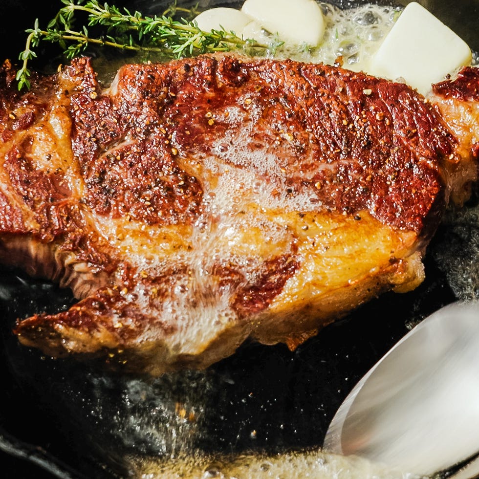 reverse sear steak