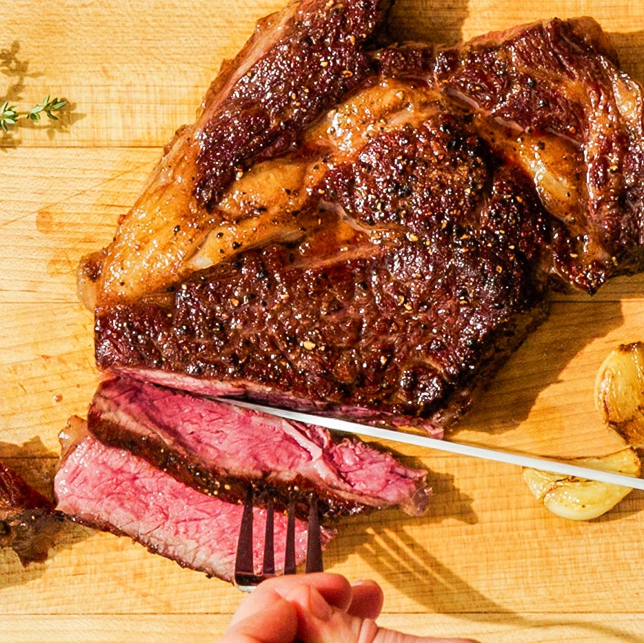 reverse sear steak
