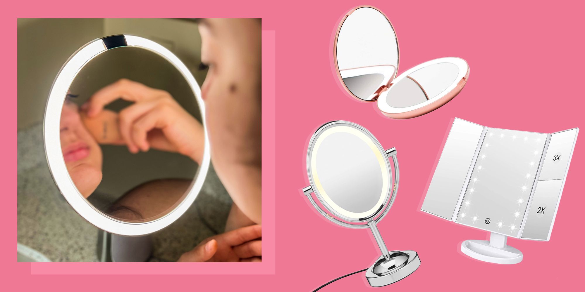 15 Best Lighted Makeup Mirrors of 2024, Tested by Experts