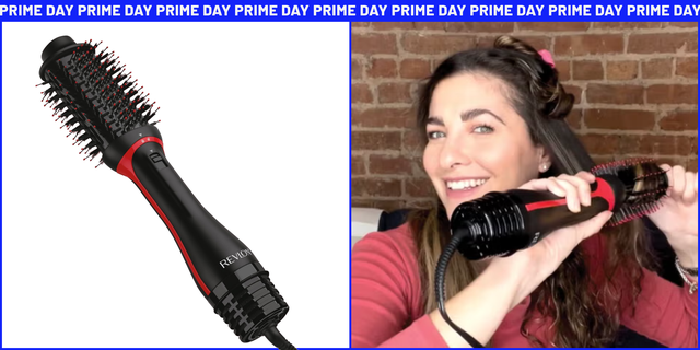 revlon blow dryer brush prime day deal 2025