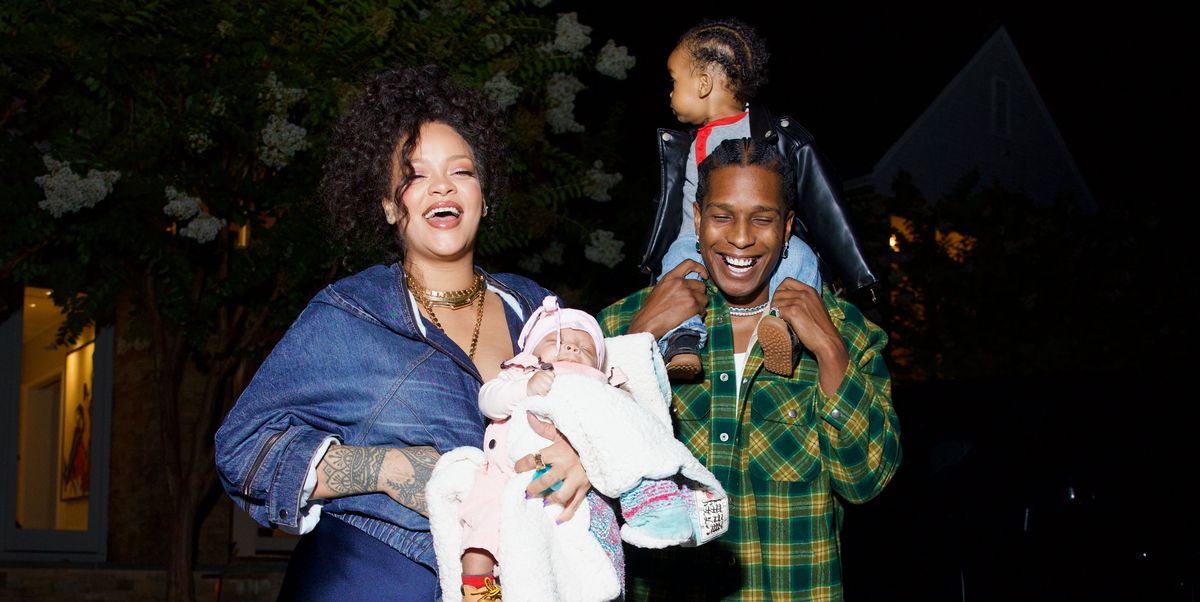 See All of Rihanna and A$AP Rocky’s Family Photos with Kids Riot and RZA