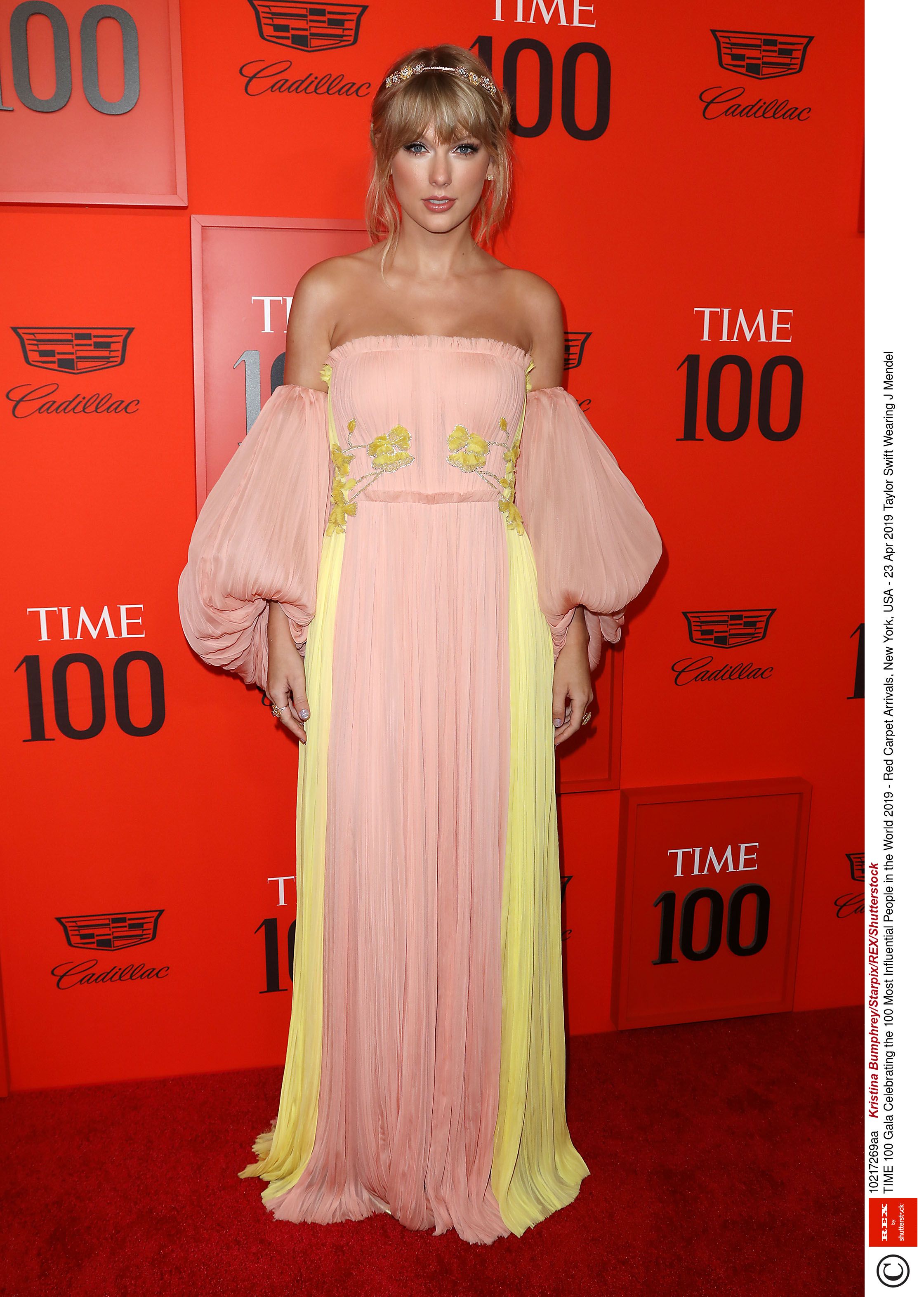 Grammys 2013: Taylor Swift Wears J. Mendel Gown, Heidi Hair (Poll)