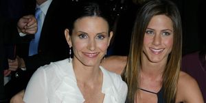 Courtney Cox and Jennifer Aniston at the 9th Annual Screen Actors Guild Awards - 9 March 2003