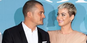 Katy Perry and Orlando Bloom at Monte Carlo Gala, for the Global Ocean 2018, Monaco - 26 Sep 2018