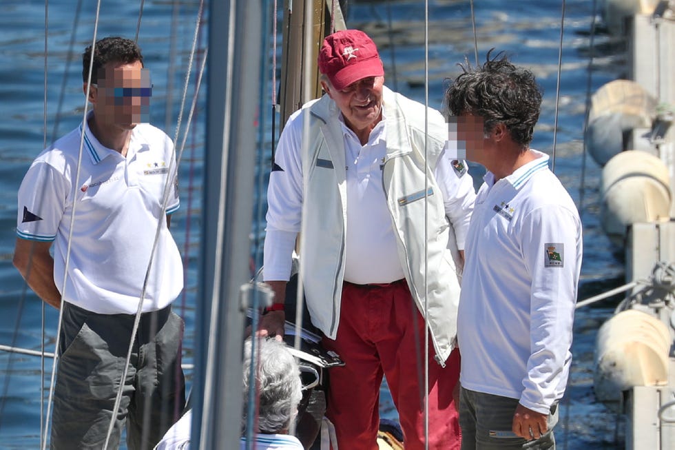 rey emerito regata sanxenxo