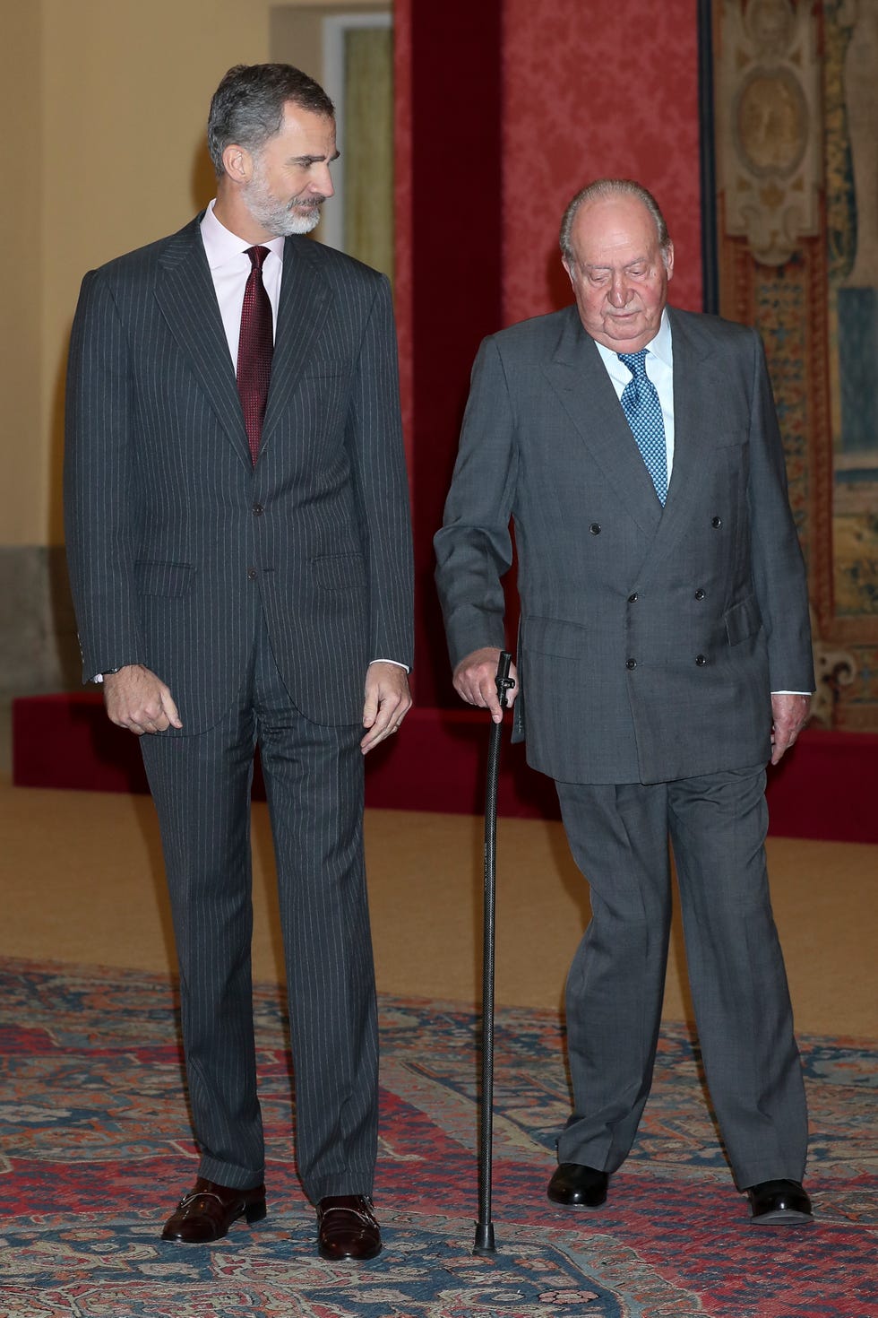 felipe vi y don juan carlos