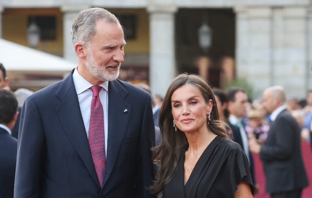 el rey felipe y la reina letizia