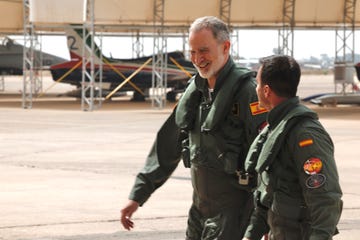 rey felipe vi san javier piloto