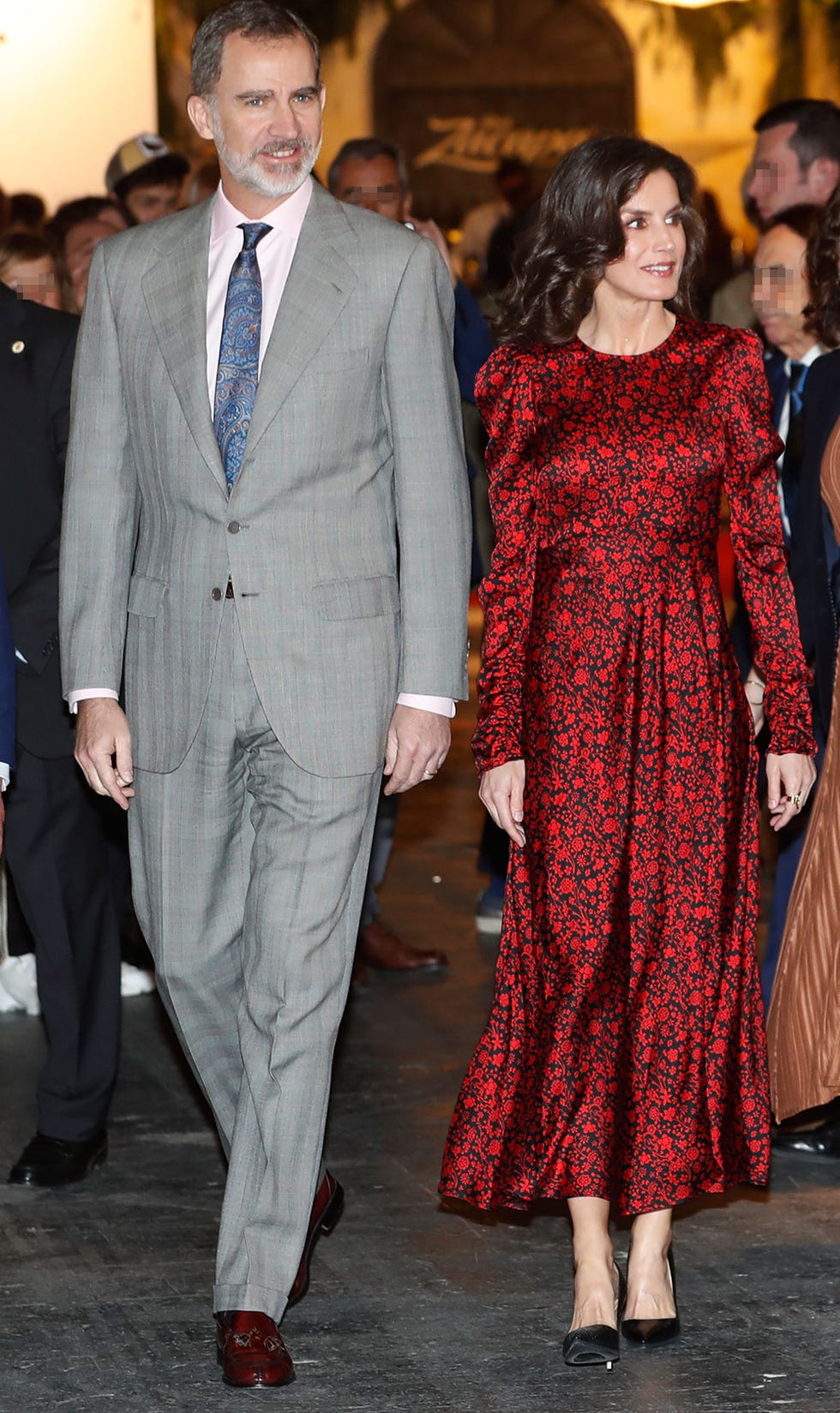 Felipe y Letizia inauguran ARCO 2020