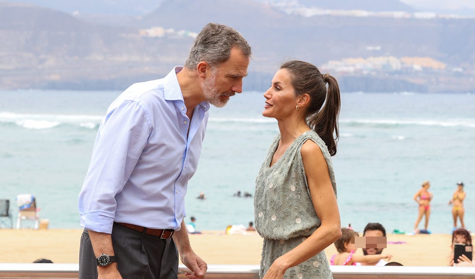 felipe y letizia en las palmas de gran canaria
