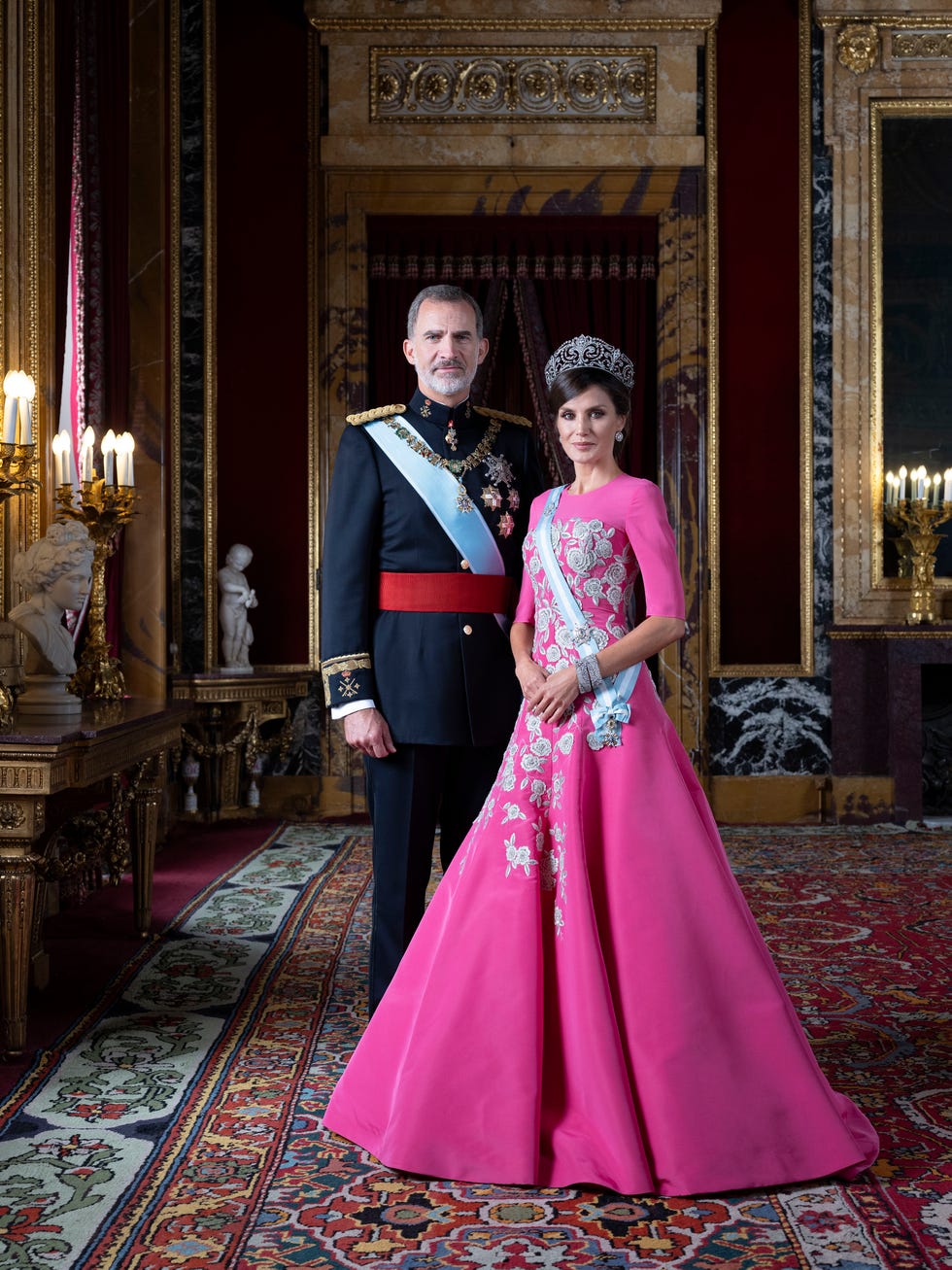 Los Reyes, en el Palacio Real