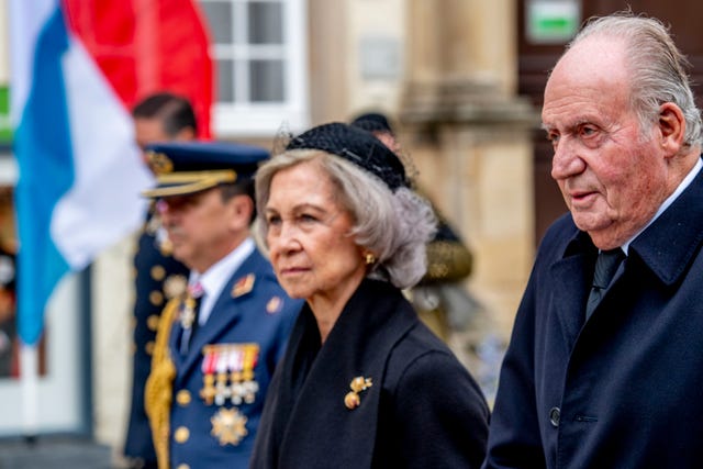 reyes emeritos juntos cumpleanos leonor de borbon