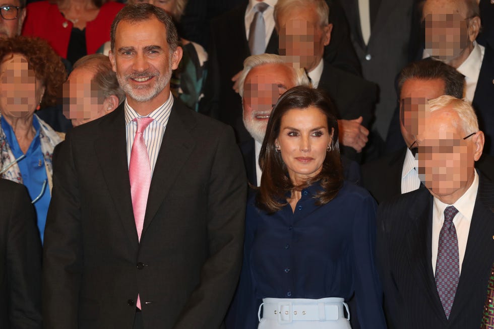 LOS REYES PRESIDEN EL PLENO DE LA REAL ACADEMIA ESPAÑOLA