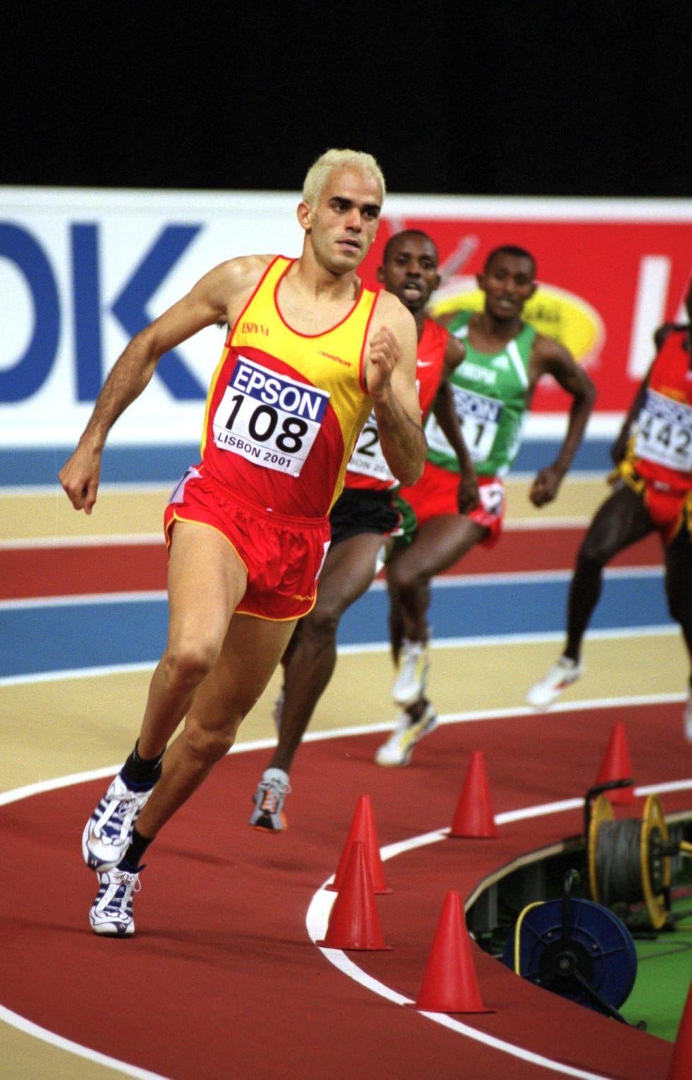 spains reyes estevez in action during the mens 1500 metres  photo by tony marshallempics via getty images