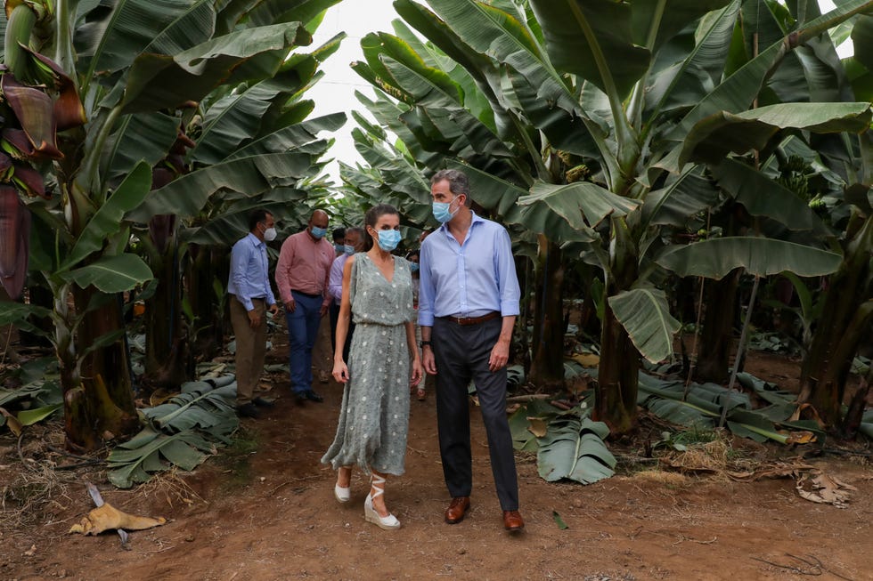 los reyes felipe y letizia en tenerife