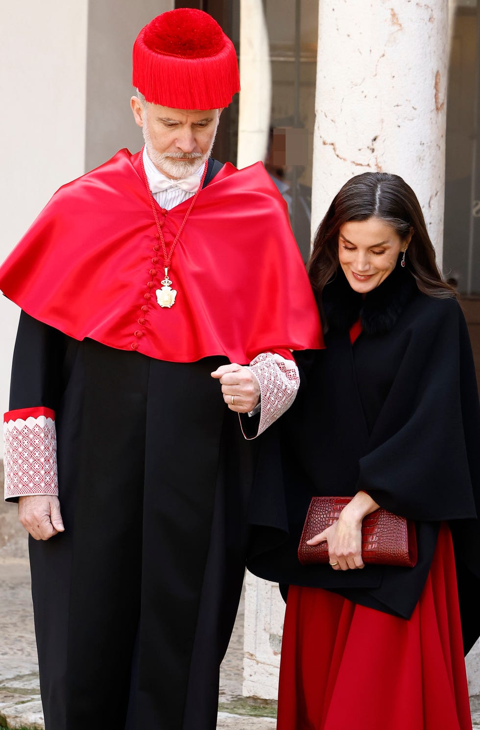 los reyes muy enamorados en la universidad de alcala