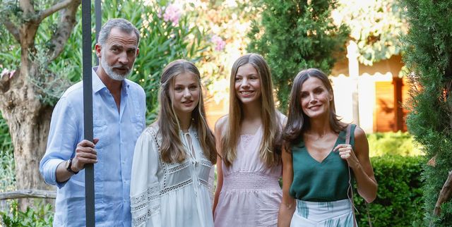la familia real española durante sus vacaciones en mallorca en 2022