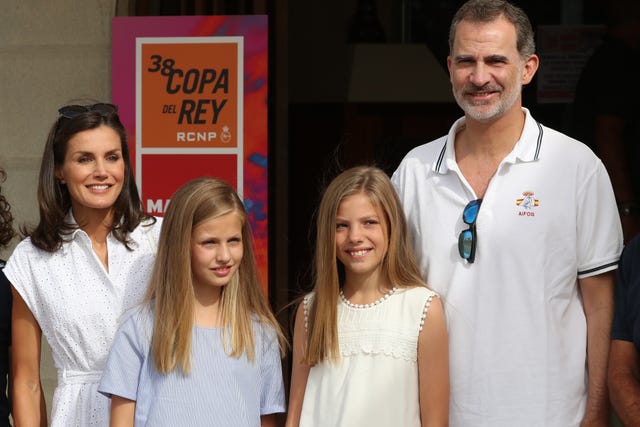 los reyes en mallorca