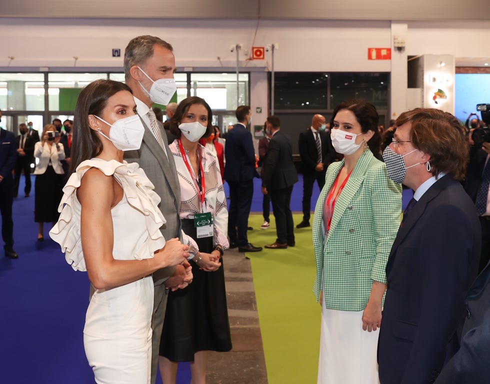 los reyes inauguran fitur
