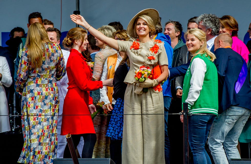 Los reyes de Holanda celebran el Día del Rey