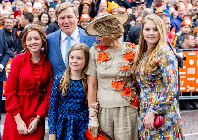 Los reyes de Holanda celebran el Día del Rey