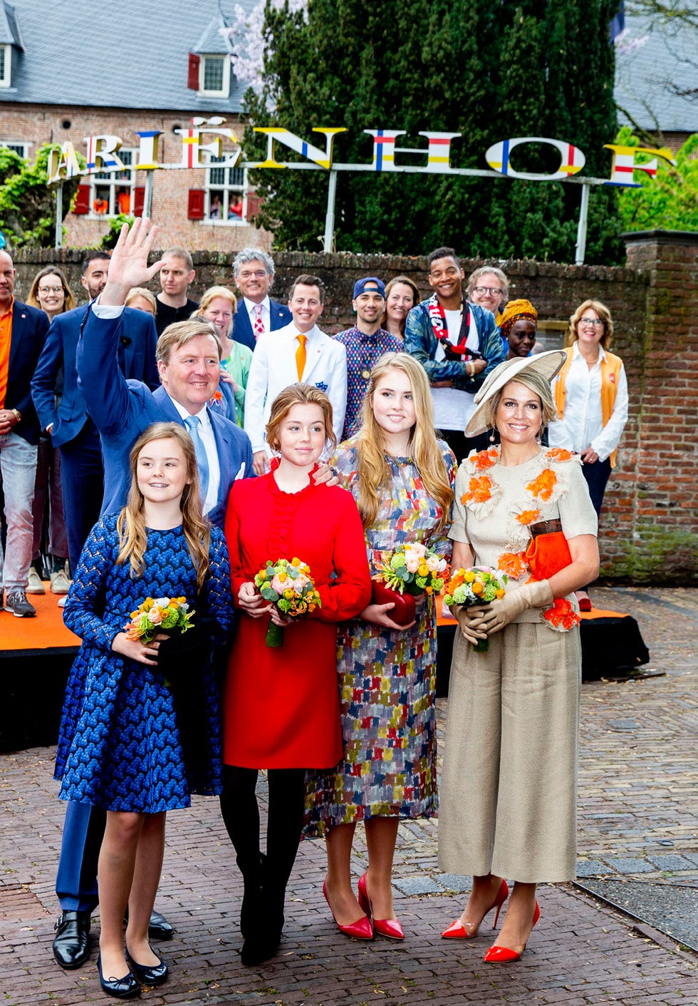Los reyes de Holanda celebran el Día del Rey