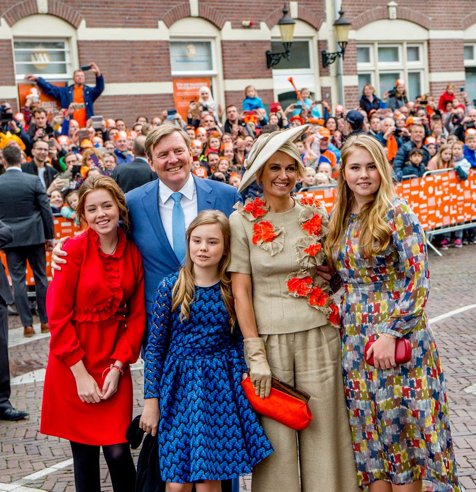 Los reyes de Holanda celebran el Día del Rey