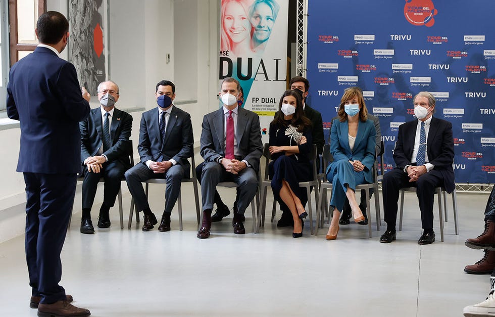 los reyes viajan a málaga para presidir la inaguración del 'tour talento', organizado por la fundación princesa girona