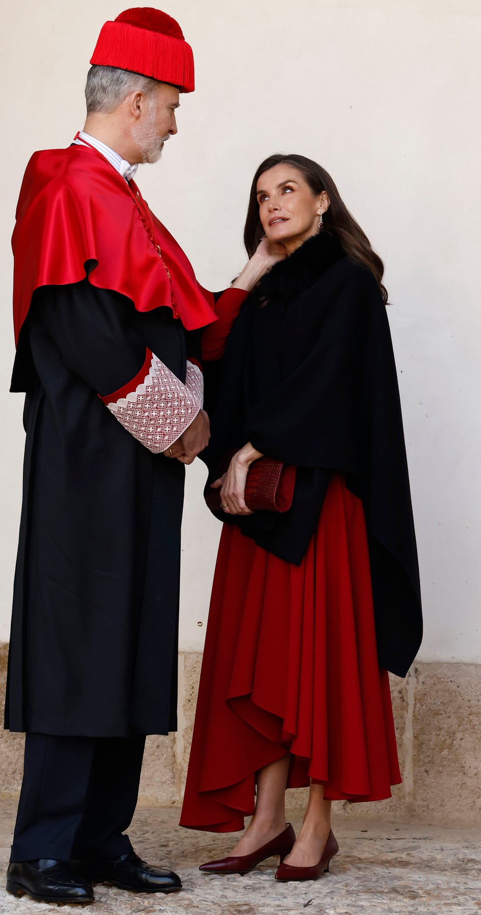 los reyes muy enamorados en la universidad de alcala