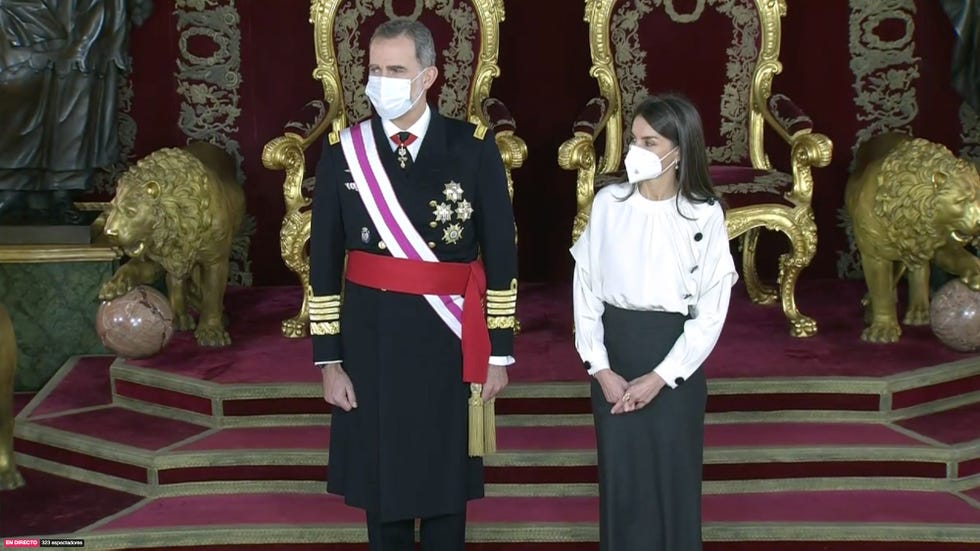 los reyes presiden la pascua militar 2021