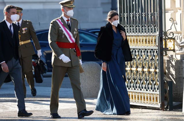 los reyes presiden la pascua militar 2022