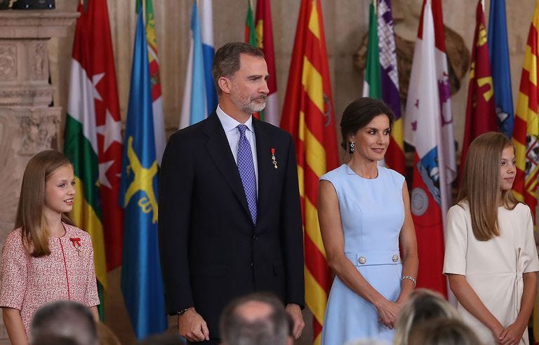 Los Reyes celebran su quinto aniversario de reinado.