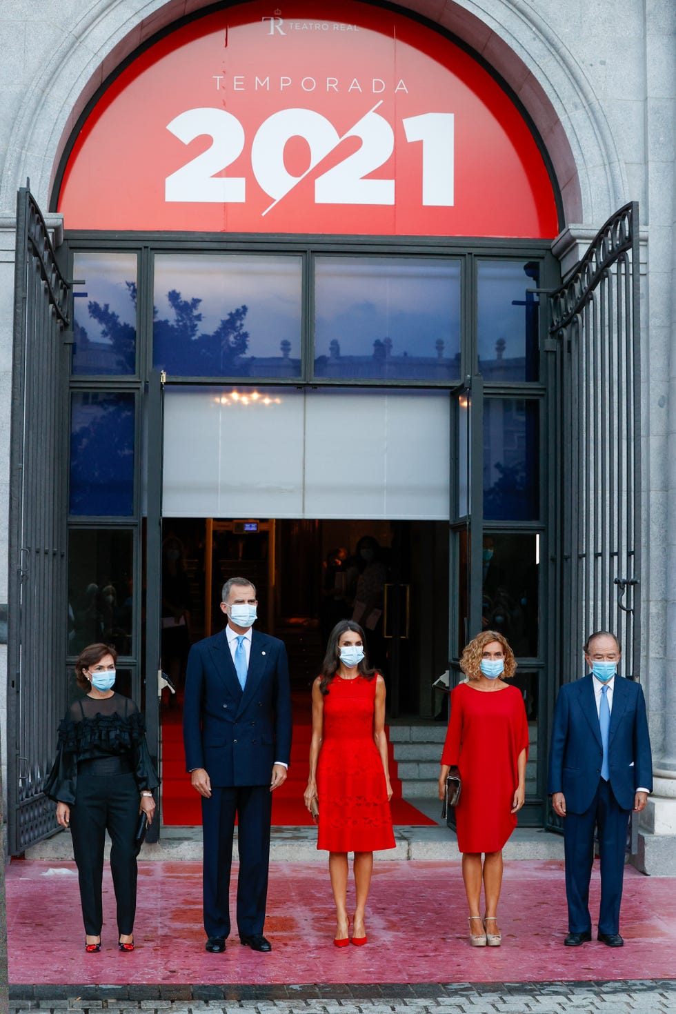 reyes en el teatro real
